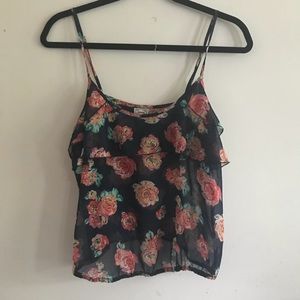 Floral Crop Top